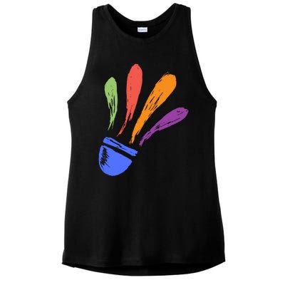 Badminton Gift Ladies PosiCharge Tri-Blend Wicking Tank