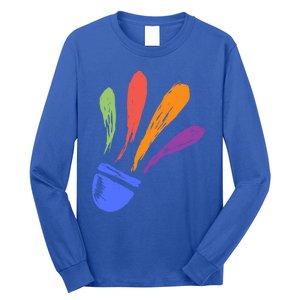 Badminton Gift Long Sleeve Shirt