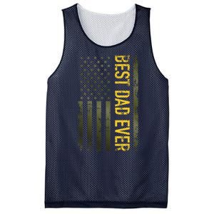 Best Gifts Best Dad Ever American Military Camouflage Flag Mesh Reversible Basketball Jersey Tank