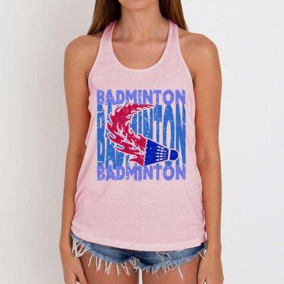 Badminton Gift Women's Knotted Racerback Tank