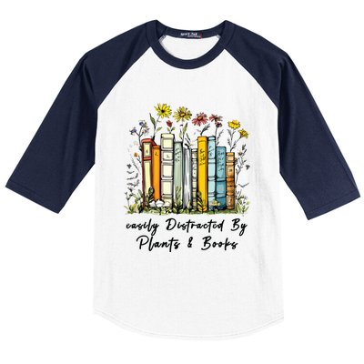 Bookworm Gardening Baseball Sleeve Shirt