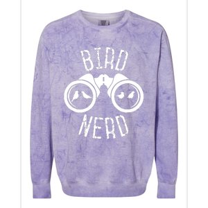 Birdwatcher Gifts Birdwatching Bird Nerd Colorblast Crewneck Sweatshirt