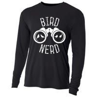 Birdwatcher Gifts Birdwatching Bird Nerd Cooling Performance Long Sleeve Crew