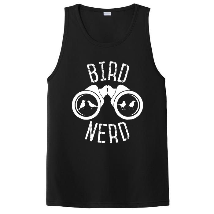 Birdwatcher Gifts Birdwatching Bird Nerd PosiCharge Competitor Tank