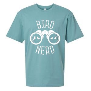 Birdwatcher Gifts Birdwatching Bird Nerd Sueded Cloud Jersey T-Shirt