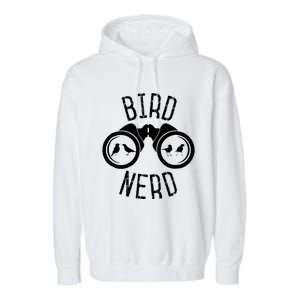 Birdwatcher Gifts Birdwatching Bird Nerd Garment-Dyed Fleece Hoodie