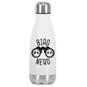 Birdwatcher Gifts Birdwatching Bird Nerd Stainless Steel Insulated Water Bottle