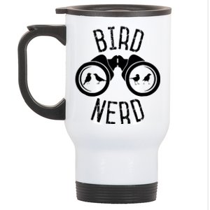 Birdwatcher Gifts Birdwatching Bird Nerd Stainless Steel Travel Mug