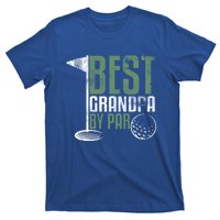 Best Grandpa By Par FatherS Day Golf Grandad Golfing Gift T-Shirt