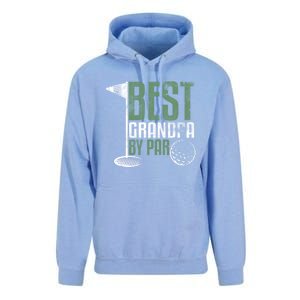 Best Grandpa By Par FatherS Day Golf Grandad Golfing Gift Unisex Surf Hoodie