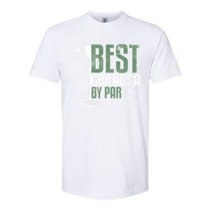 Best Grandpa By Par FatherS Day Golf Grandad Golfing Gift Softstyle CVC T-Shirt