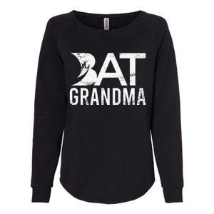 Bat Grandma Womens California Wash Sweatshirt