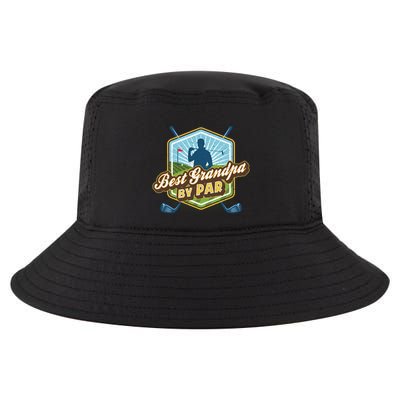Best Grandpa By Par FatherS Day Golf Dad Gift Cool Comfort Performance Bucket Hat