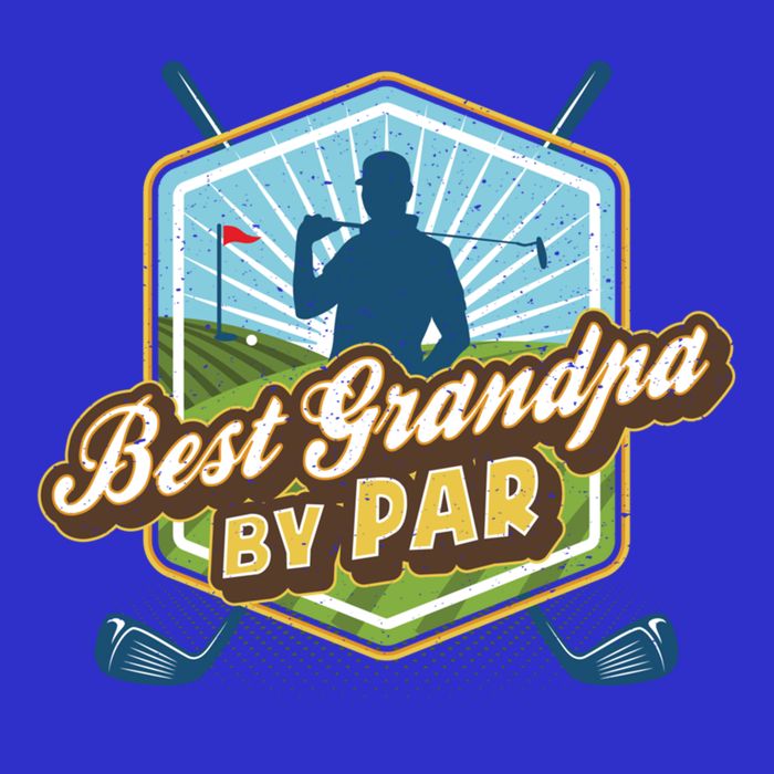 Best Grandpa By Par FatherS Day Golf Dad Gift Toddler T-Shirt