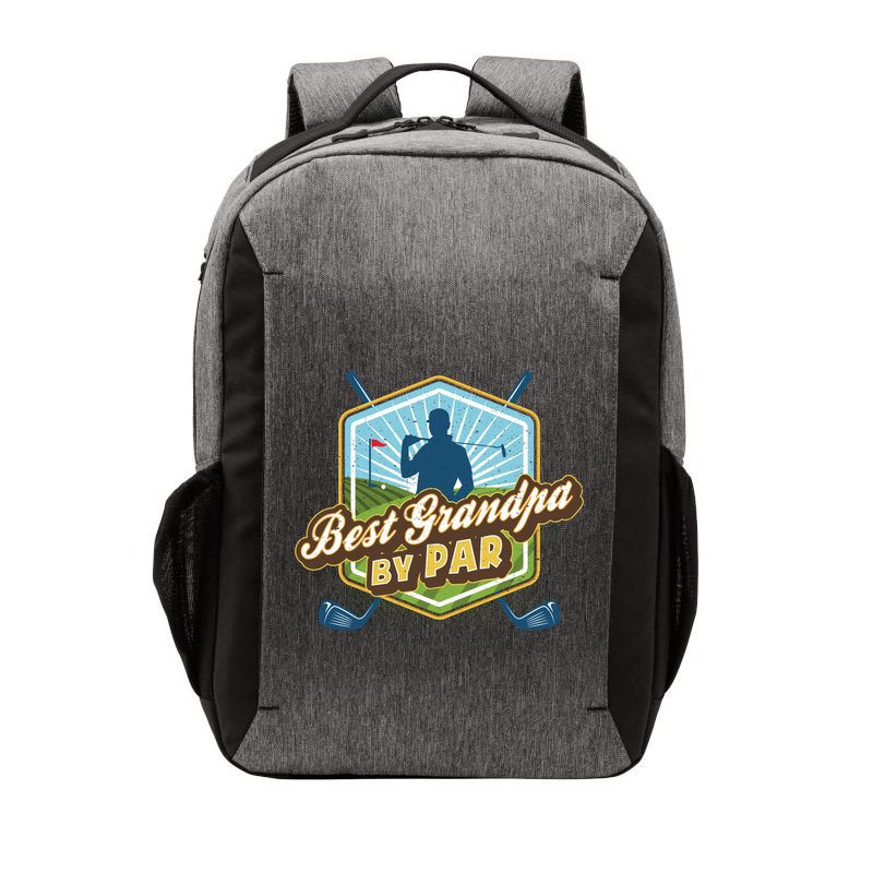Best Grandpa By Par FatherS Day Golf Dad Gift Vector Backpack