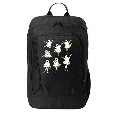 Ballet Ghost Ballet Dancer Spooky Dance Teacher Halloween City Backpack