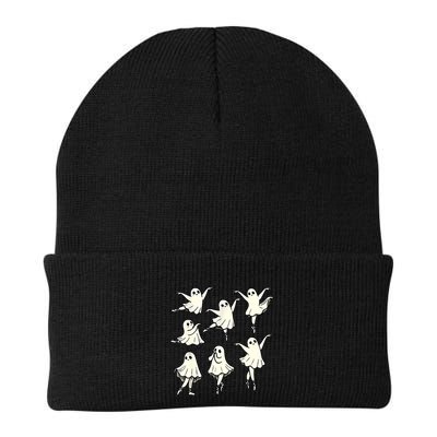 Ballet Ghost Ballet Dancer Spooky Dance Teacher Halloween Knit Cap Winter Beanie