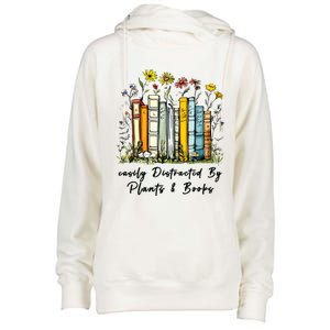 Bookworm Gardening Womens Funnel Neck Pullover Hood