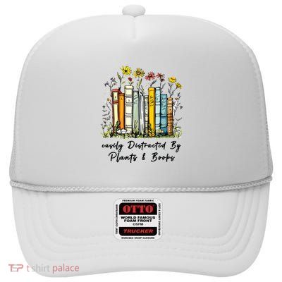 Bookworm Gardening High Crown Mesh Back Trucker Hat