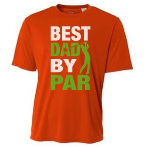 Best Grandpa By Par FatherS Day Golf Grandad Golfing Great Gift Cooling Performance Crew T-Shirt