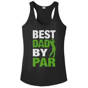 Best Grandpa By Par FatherS Day Golf Grandad Golfing Great Gift Ladies PosiCharge Competitor Racerback Tank