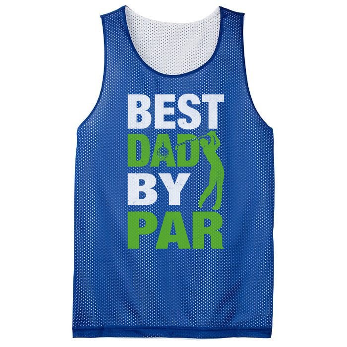 Best Grandpa By Par FatherS Day Golf Grandad Golfing Great Gift Mesh Reversible Basketball Jersey Tank