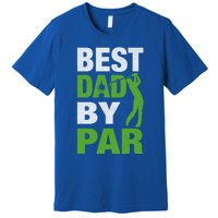 Best Grandpa By Par FatherS Day Golf Grandad Golfing Great Gift Premium T-Shirt