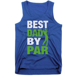 Best Grandpa By Par FatherS Day Golf Grandad Golfing Great Gift Tank Top