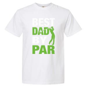 Best Grandpa By Par FatherS Day Golf Grandad Golfing Great Gift Garment-Dyed Heavyweight T-Shirt