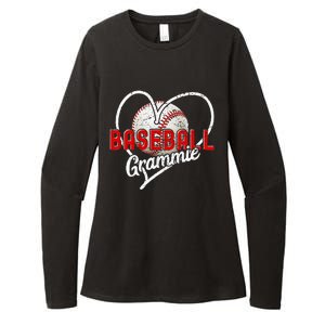 Baseball Grammie Baseball Love Baseball Player Womens CVC Long Sleeve Shirt