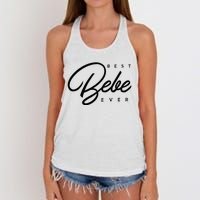 Bebe Gift Best Bebe Ever Women's Knotted Racerback Tank