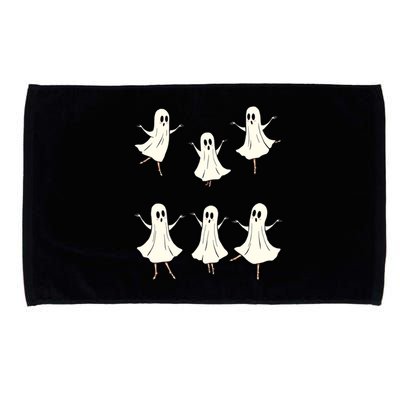 Ballet Ghost Ballet Dancer Spooky Dance Teacher Halloween Meaningful Gift Microfiber Hand Towel