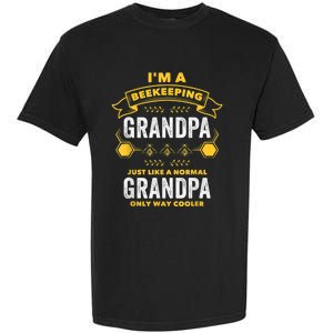 Beekeeper Grandpa Bee Bees Apiarist Father Garment-Dyed Heavyweight T-Shirt