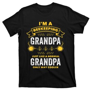 Beekeeper Grandpa Bee Bees Apiarist Father T-Shirt