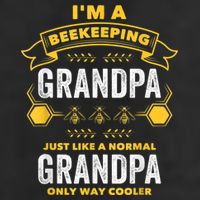 Beekeeper Grandpa Bee Bees Apiarist Father Adult Drive Performance Visor