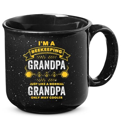 Beekeeper Grandpa Bee Bees Apiarist Father 15oz Campfire Ceramic Mug