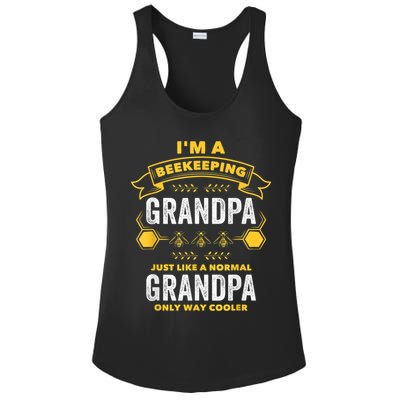 Beekeeper Grandpa Bee Bees Apiarist Father Ladies PosiCharge Competitor Racerback Tank