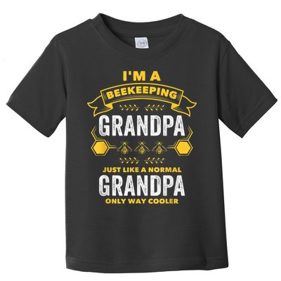 Beekeeper Grandpa Bee Bees Apiarist Father Toddler T-Shirt