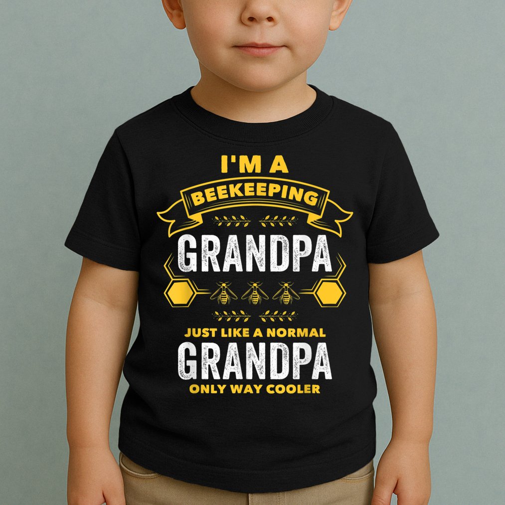 Beekeeper Grandpa Bee Bees Apiarist Father Toddler T-Shirt