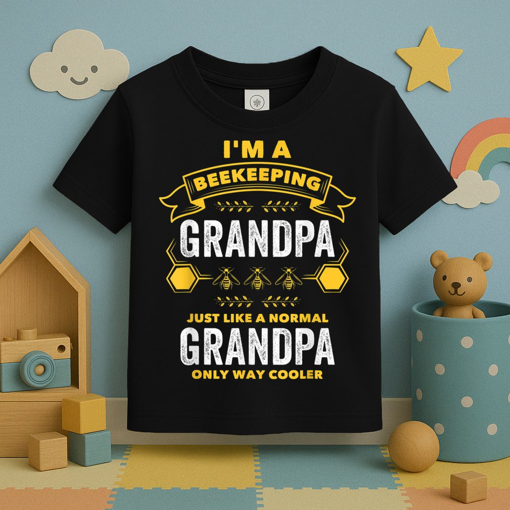 Beekeeper Grandpa Bee Bees Apiarist Father Toddler T-Shirt