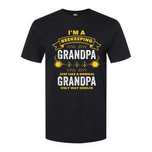 Beekeeper Grandpa Bee Bees Apiarist Father Softstyle CVC T-Shirt