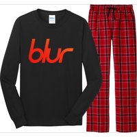 Blur Gradient Long Sleeve Pajama Set