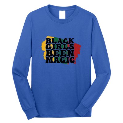 Black Girl Been Magic For Black History Month Gift Long Sleeve Shirt