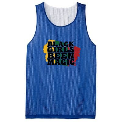 Black Girl Been Magic For Black History Month Gift Mesh Reversible Basketball Jersey Tank