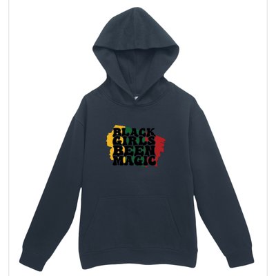 Black Girl Been Magic For Black History Month Gift Urban Pullover Hoodie