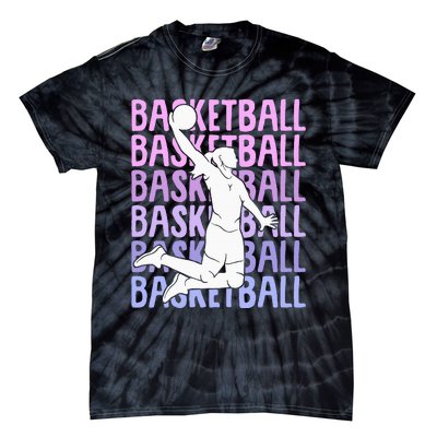 Basketball Girl Tie-Dye T-Shirt