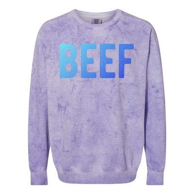 Beef Gift Colorblast Crewneck Sweatshirt