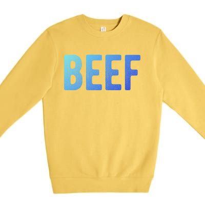 Beef Gift Premium Crewneck Sweatshirt