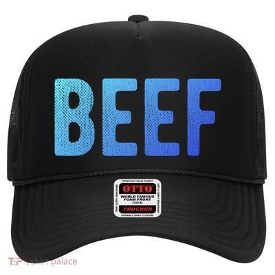 Beef Gift High Crown Mesh Back Trucker Hat