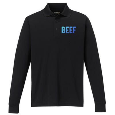 Beef Gift Performance Long Sleeve Polo